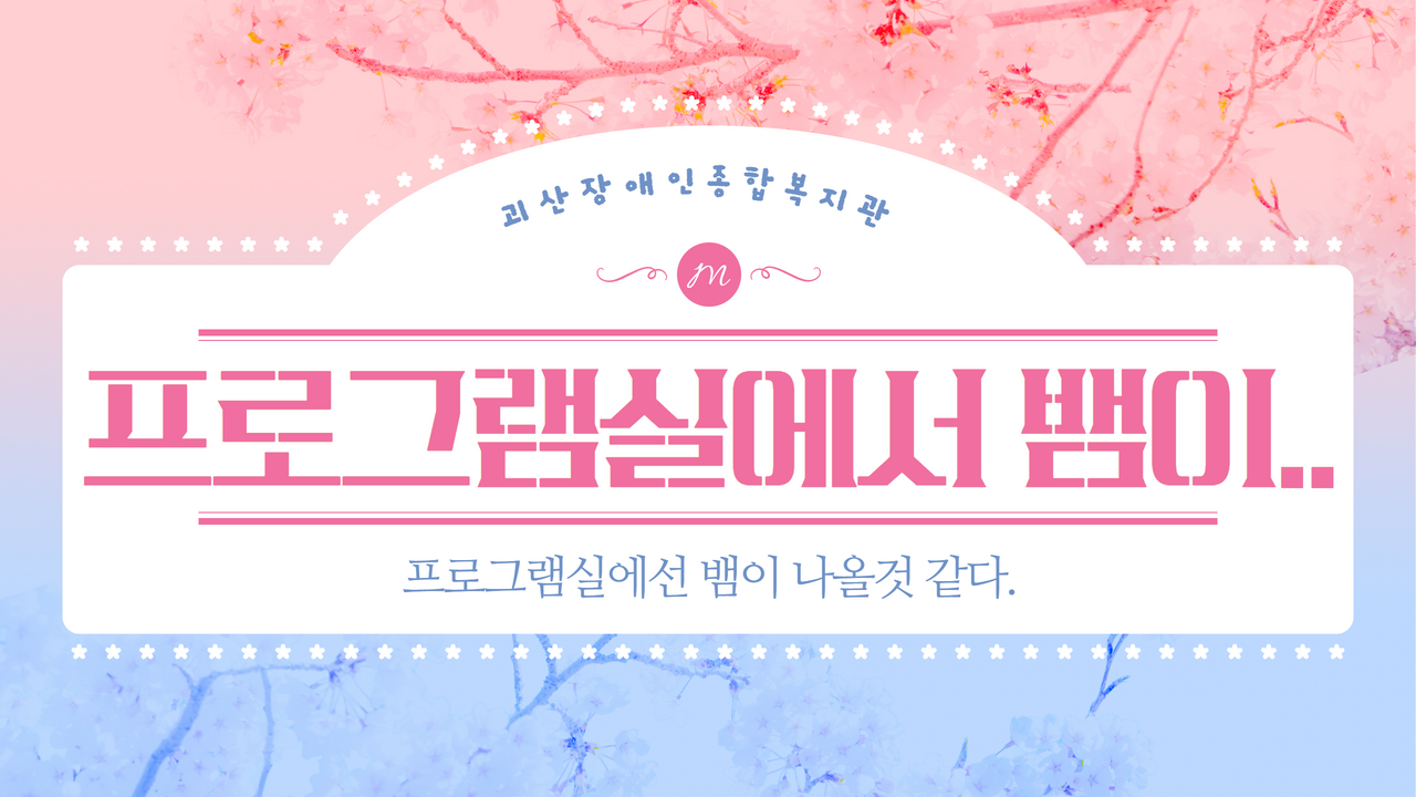 [괴산장복]프로그램실에선 뱀이 나올것 같다.